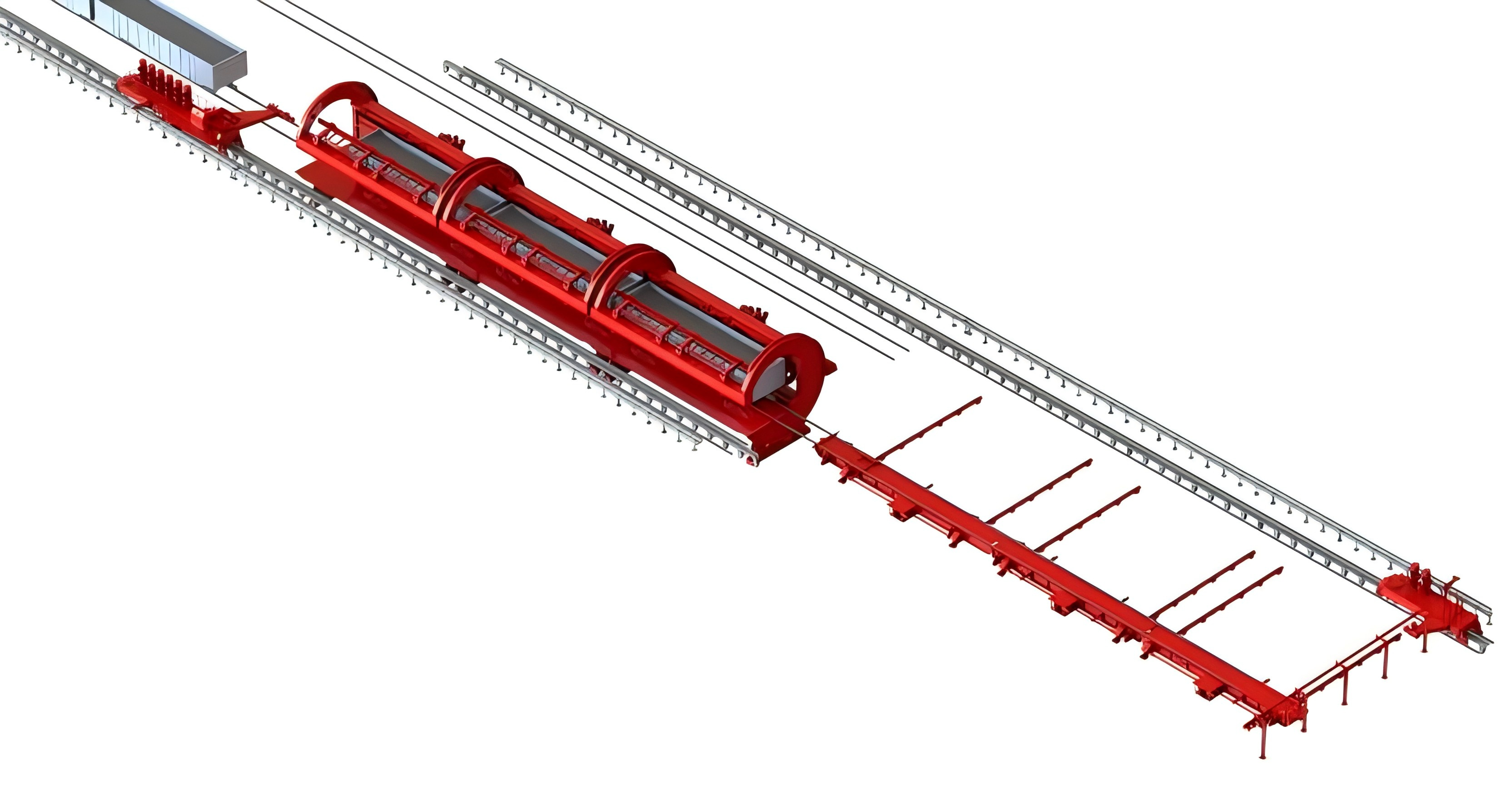 三車翻車機(jī)系統(tǒng)